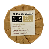 Pasta de Cacao puro 100% sin azúcar | 70 gr