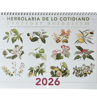 Calendario "Herbolaria de lo cotidiano 2026" - pza