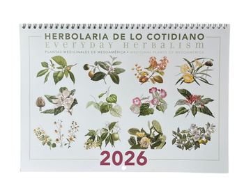 Calendario "Herbolaria de lo cotidiano 2026" - pza
