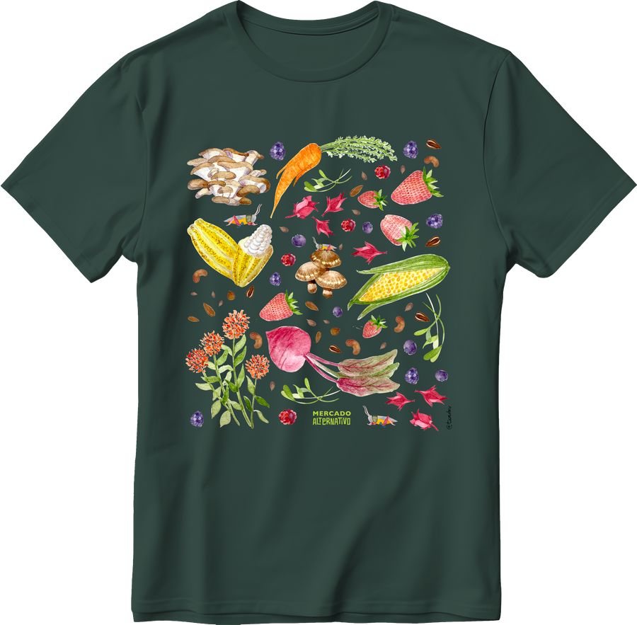 Playera Hortalizas Verde