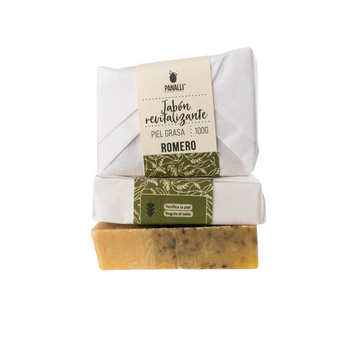 Jabón Romero y arcilla verde - pieza