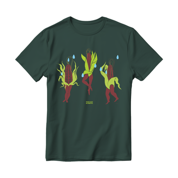 Playera Maíces Verde