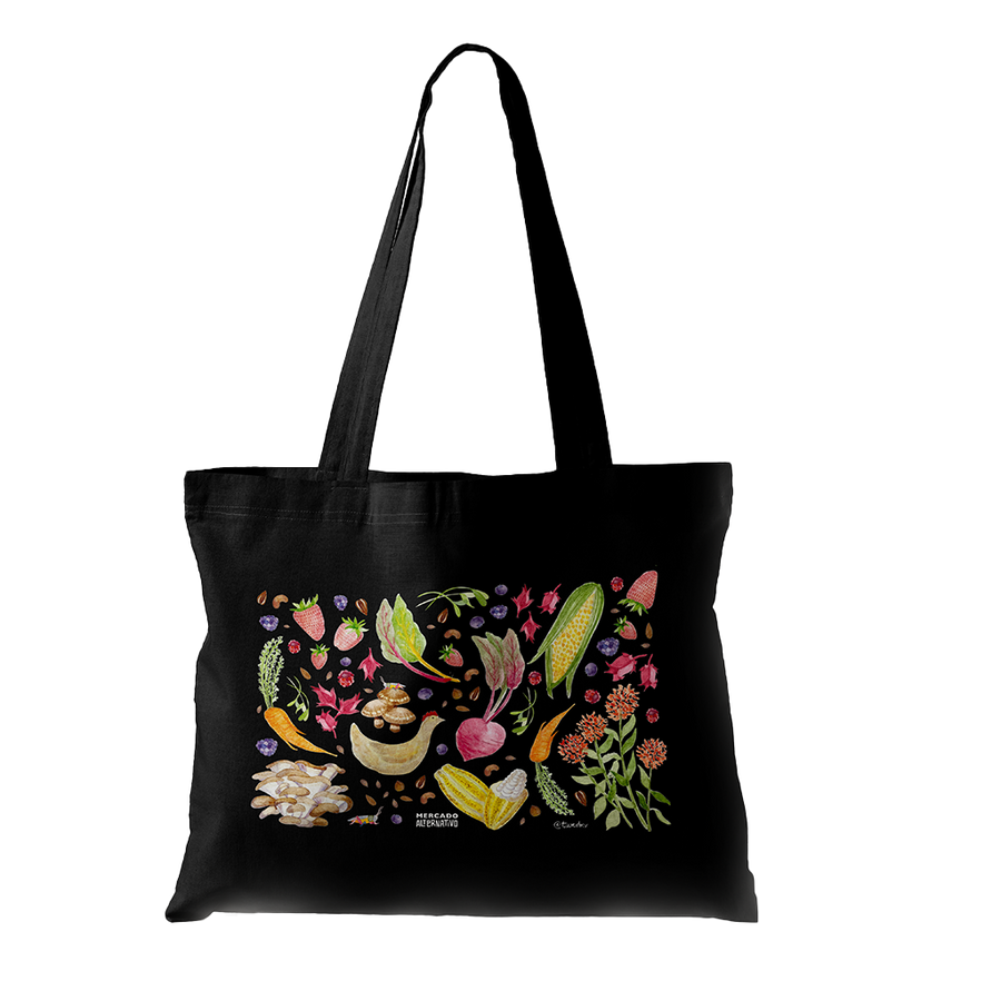 Bolsa Mandado  Hortalizas Negra