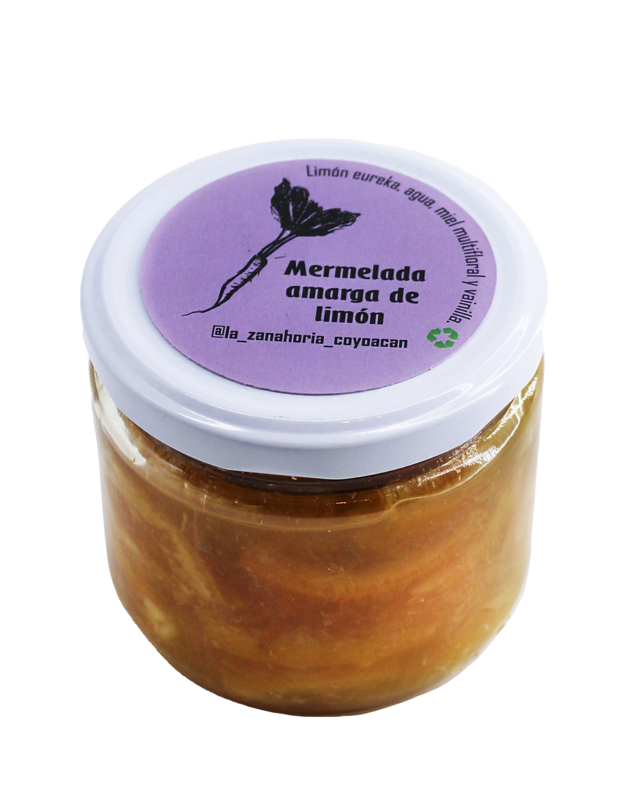Mermelada amarga de limón con miel - 300 gramos