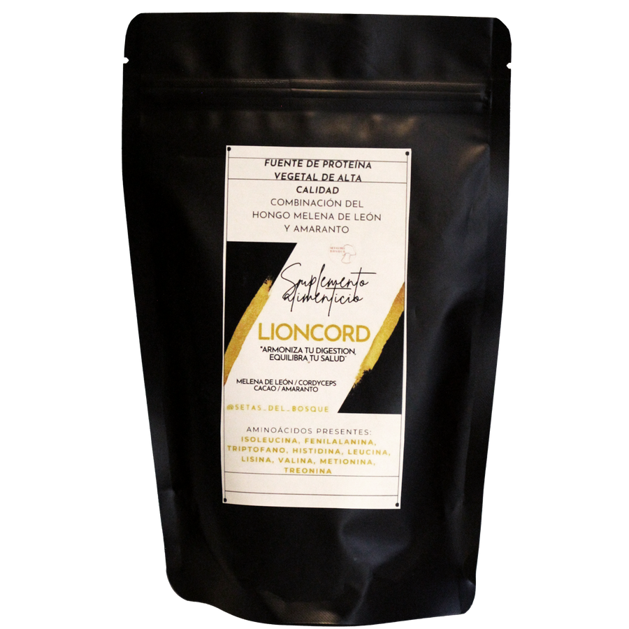 Proteina vegetal con hongos adaptógenos - pza