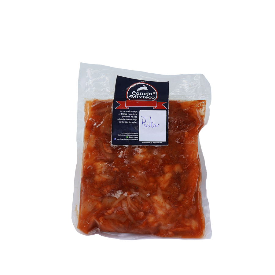 Conejo  al Pastor - 500 gr