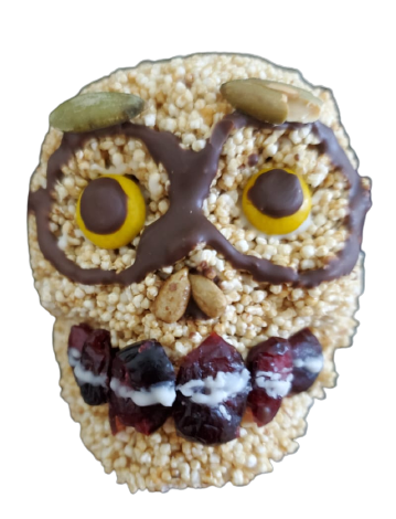 Calaverita de amaranto - pieza