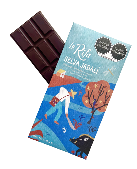 Chocolate Selva Jabalí - Barra 35 gr