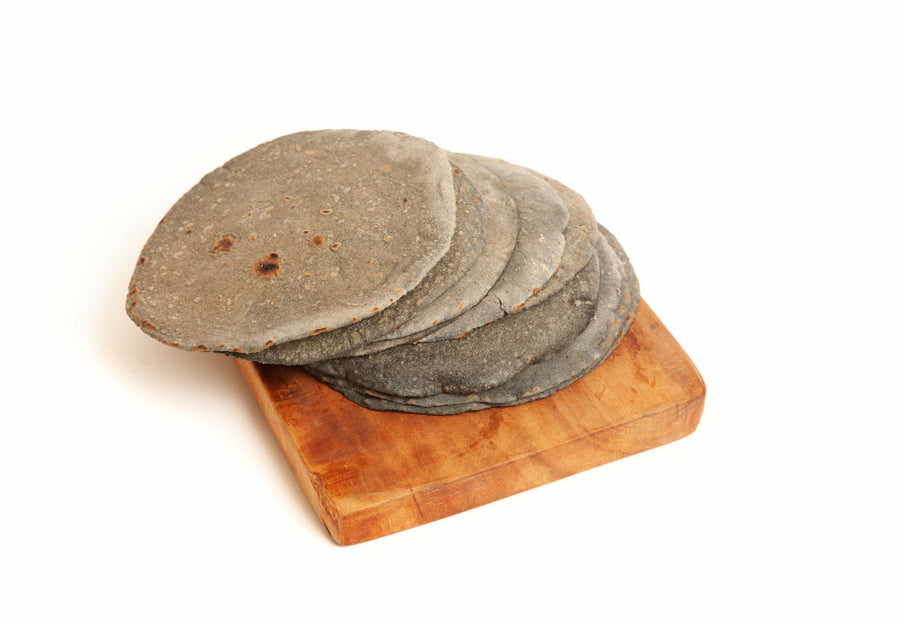 Tortillas nixtamalizadas Azules  (Maíz Nativo de Tlalpan)