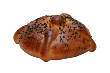 Pan de muerto con Ajonjolí negro