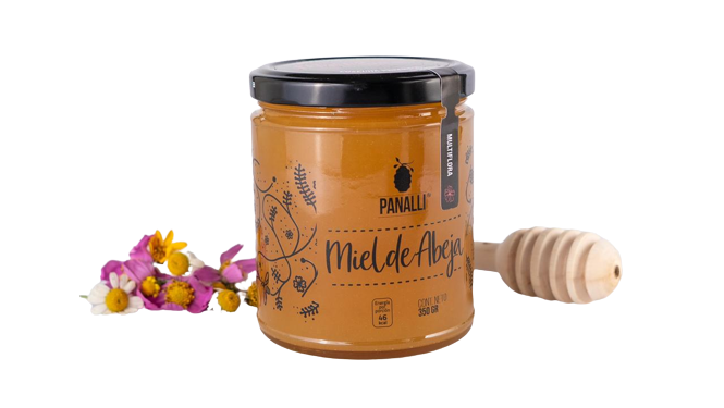 Miel de Abeja Multiflora - 350 gr